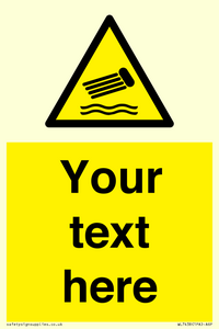 Custom Warning inflatables